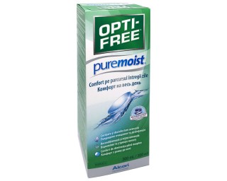 Розчин для очищення лінз OPTI-FREE Puremoist - linza.ua